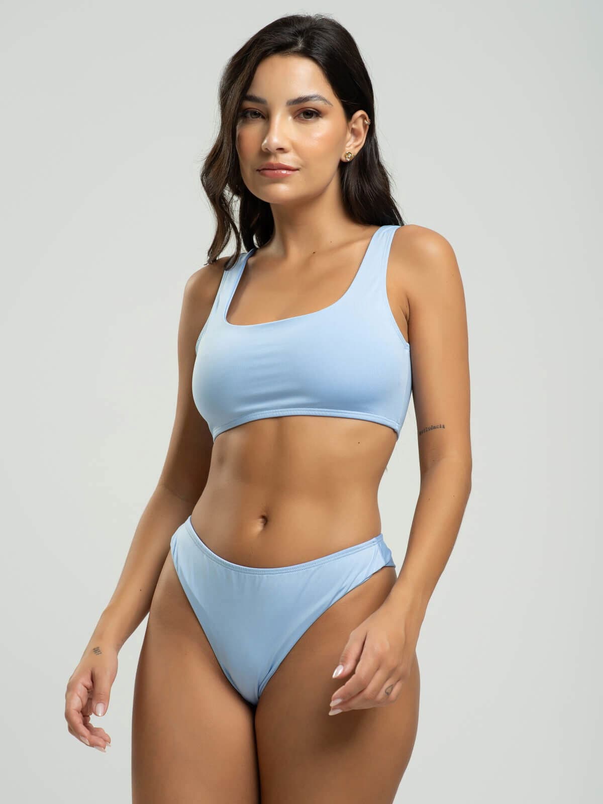 Biquini Regata Fio Duplo Liso Serenity - Vicbela