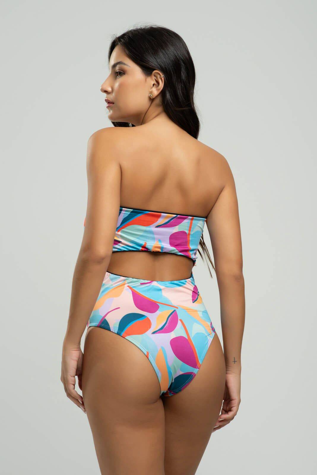 Body Maiô Tomara Que Caia Estampado Colorido - Vicbela