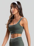 Top Regata Bicolor Suplex Verde - Vicbela