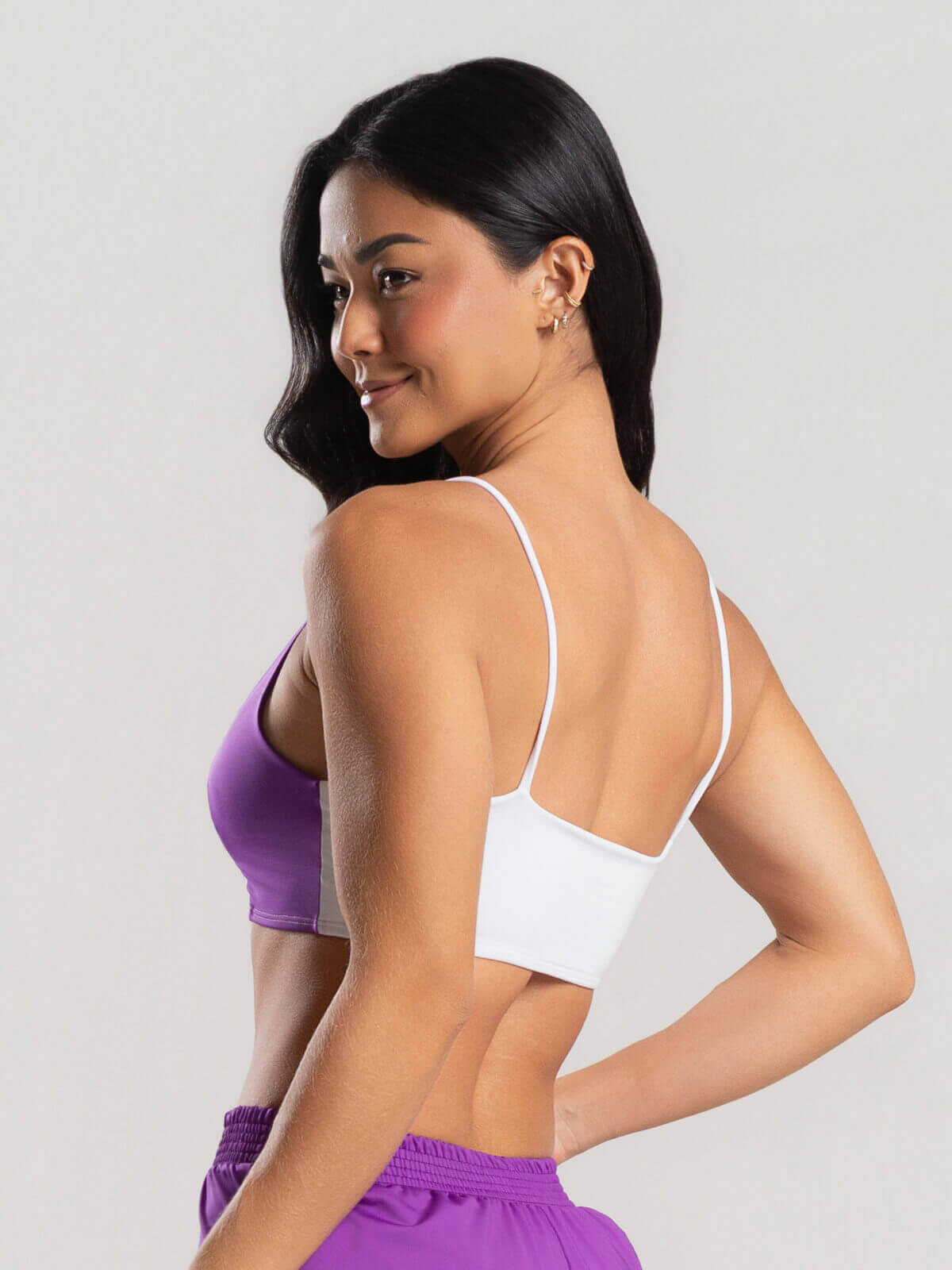 Top Alcinha Fitness Branco - Vicbela