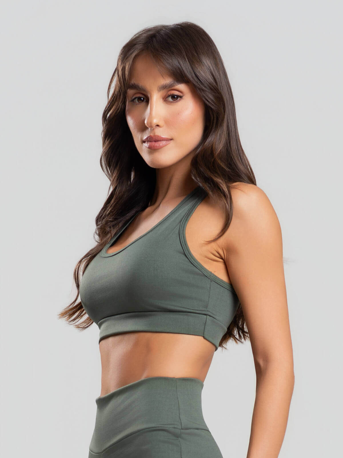 Top Nadador Suplex Fitness Verde - Vicbela