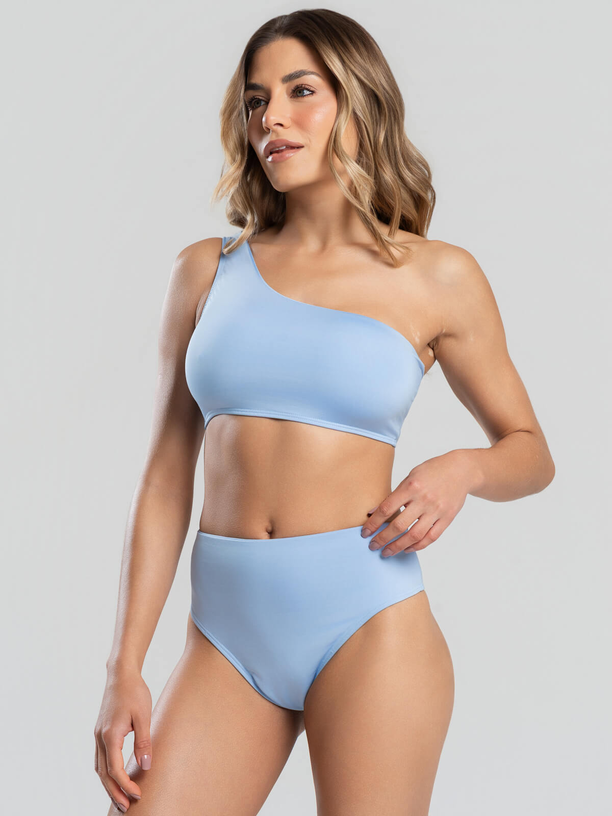 Biquíni Ombro Só Hot Pant Serenity - Vicbela