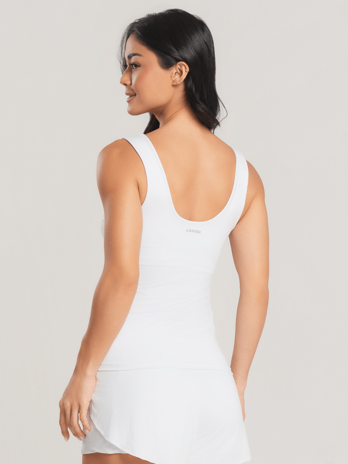 Regata Alça Larga UV Branco