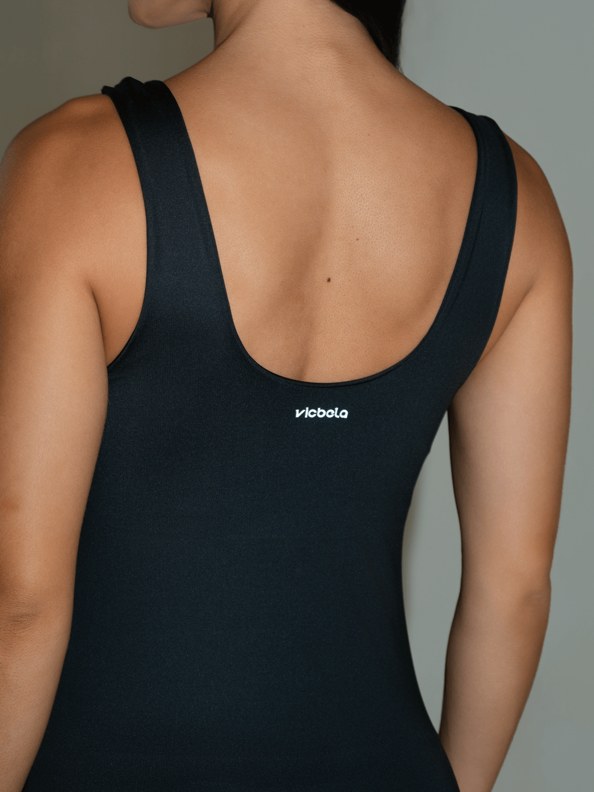 Regata Alça Larga UV Preto