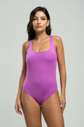 Body Maiô Regata Liso Roxo - Vicbela