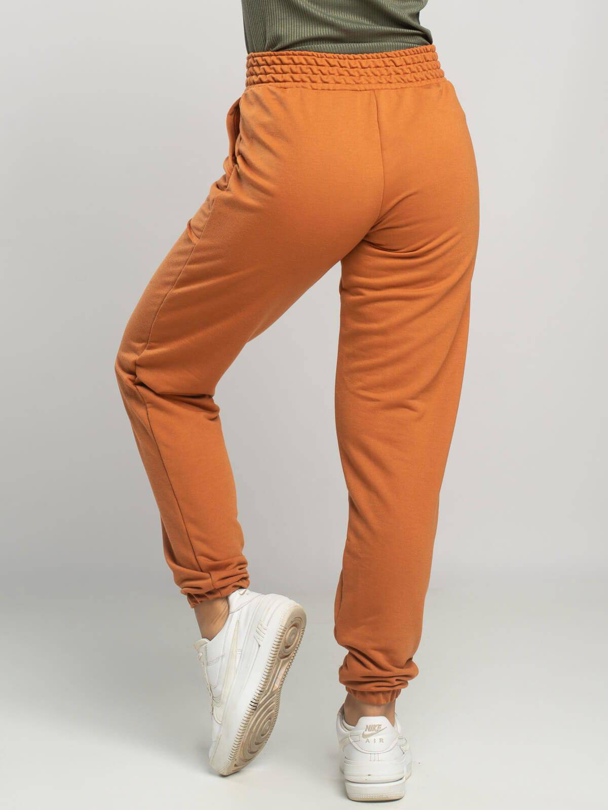 Calça Jogger Moletinho Cintura Alta Terra - Vicbela