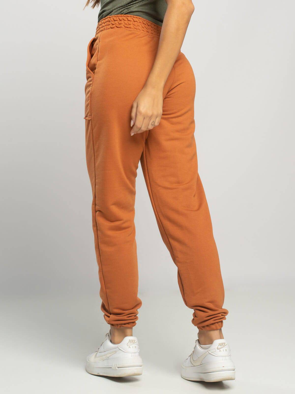 Calça Jogger Moletinho Cintura Alta Terra - Vicbela