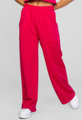 Calça Pantalona Moletinho Pink - Vicbela