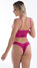 Conjunto Lingerie de Renda Princesa - Vicbela