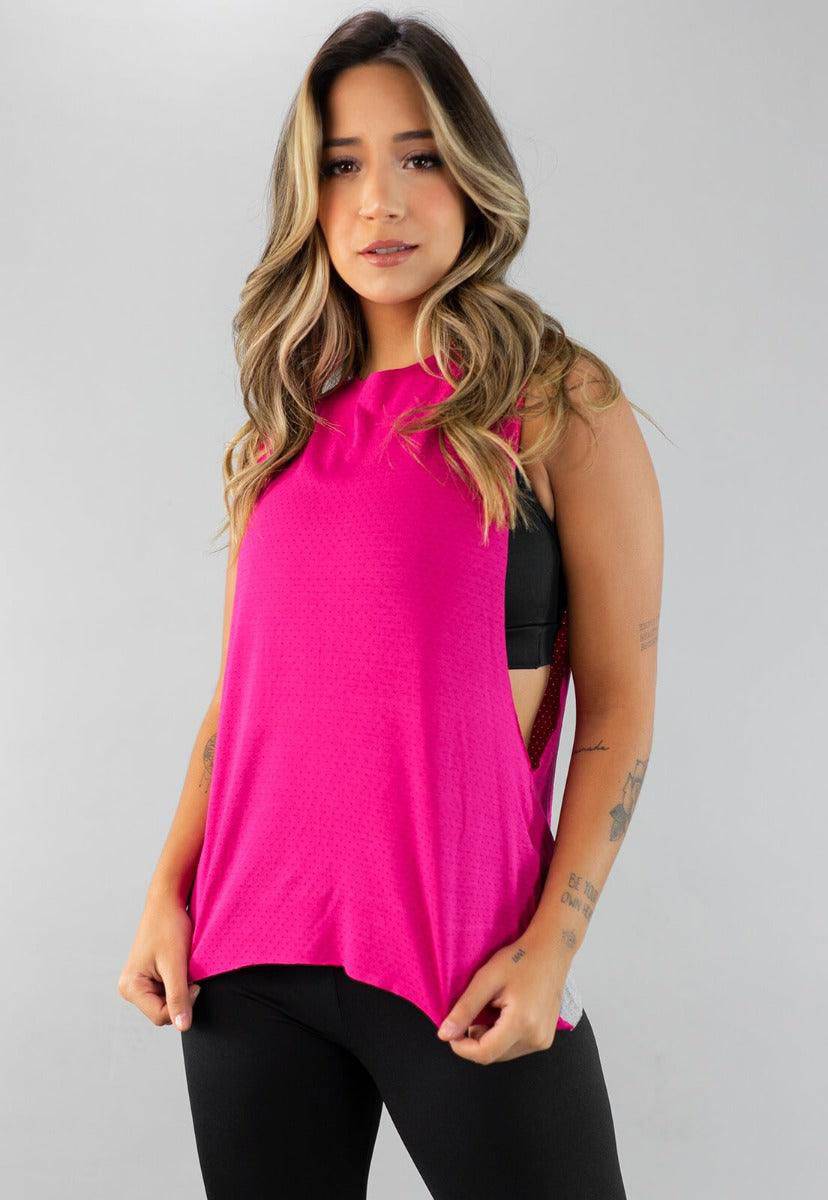 Regata Feminina Fitness Motivation Rosa - Vicbela