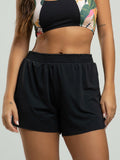 Short Curto Com Bolso Interno Moda Fitness Preto - Vicbela