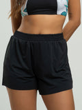 Short Curto Com Bolso Interno Moda Fitness Preto - Vicbela