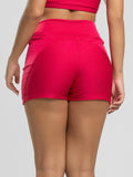 Short Curto Fitness Recortes Suplex Wonder Rosa - Vicbela