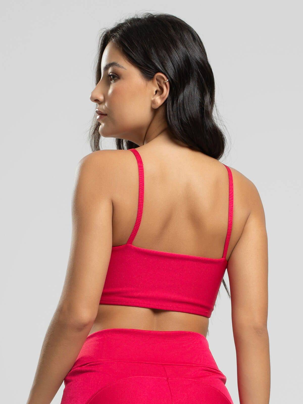 Top Fitness Alcinha Suplex Wonder Rosa - Vicbela