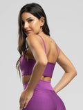 Top Fitness Alcinha Suplex Wonder Roxo - Vicbela