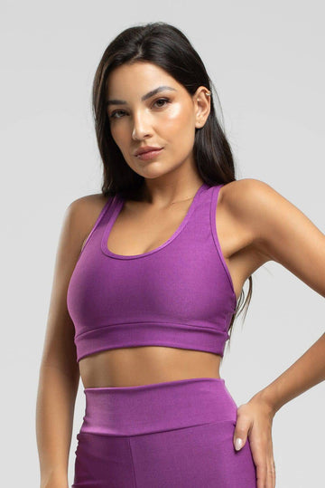 Top Nadador Fitness Suplex Wonder Roxo - Vicbela