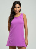 Vestido Regata Beach Tennis Roxo - Vicbela